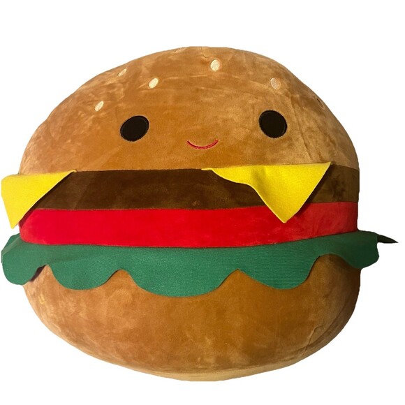 Carl the Burger 16" XL Squishmallow EUC - Picture 1 of 6